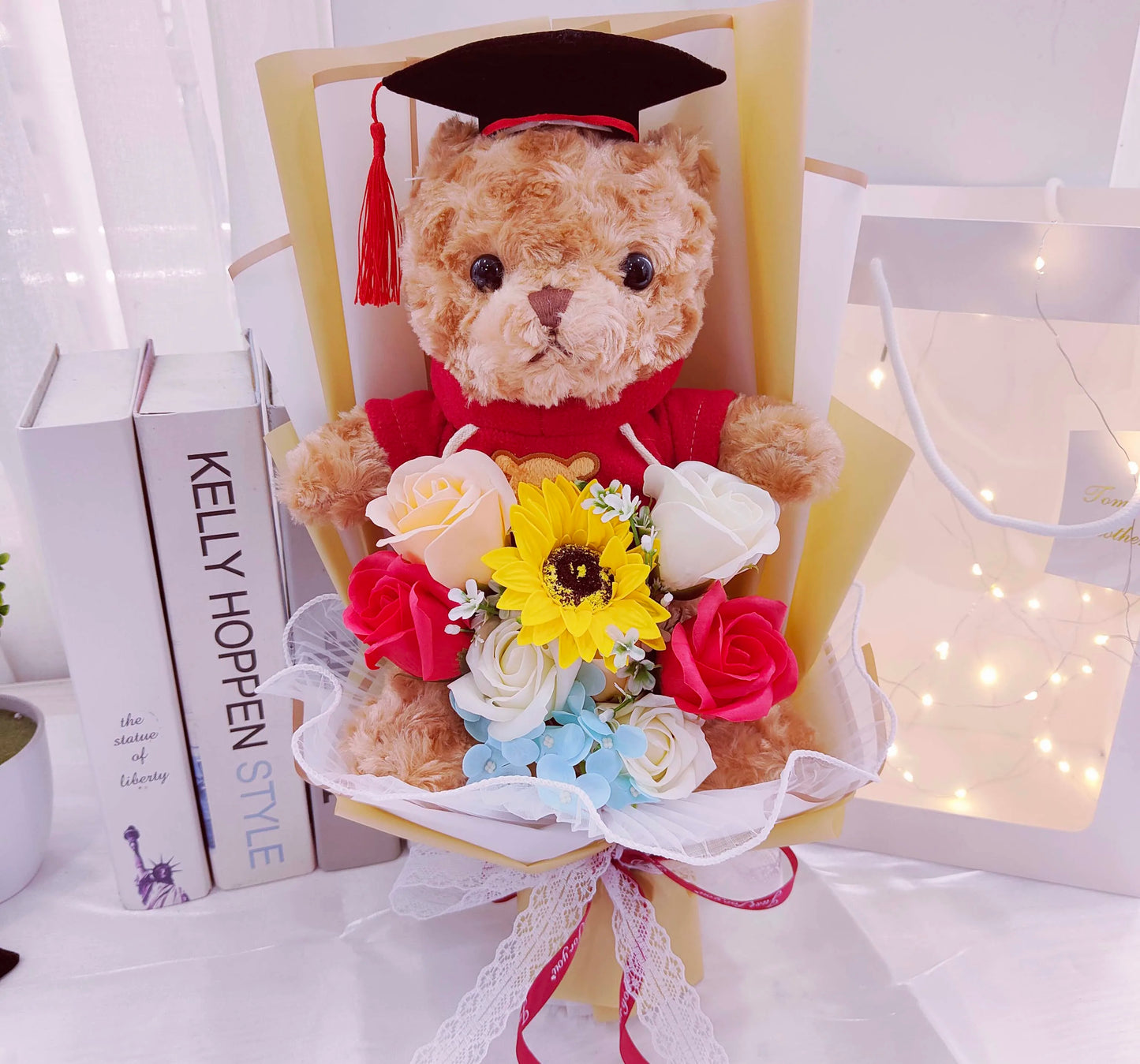 RAMO CON OSO DE PELUCHE - DENORA