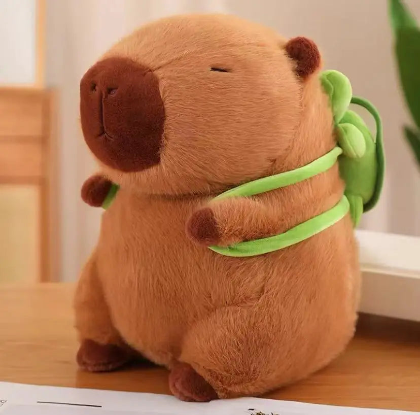 Capibara con mochila Tortuga - DENORA