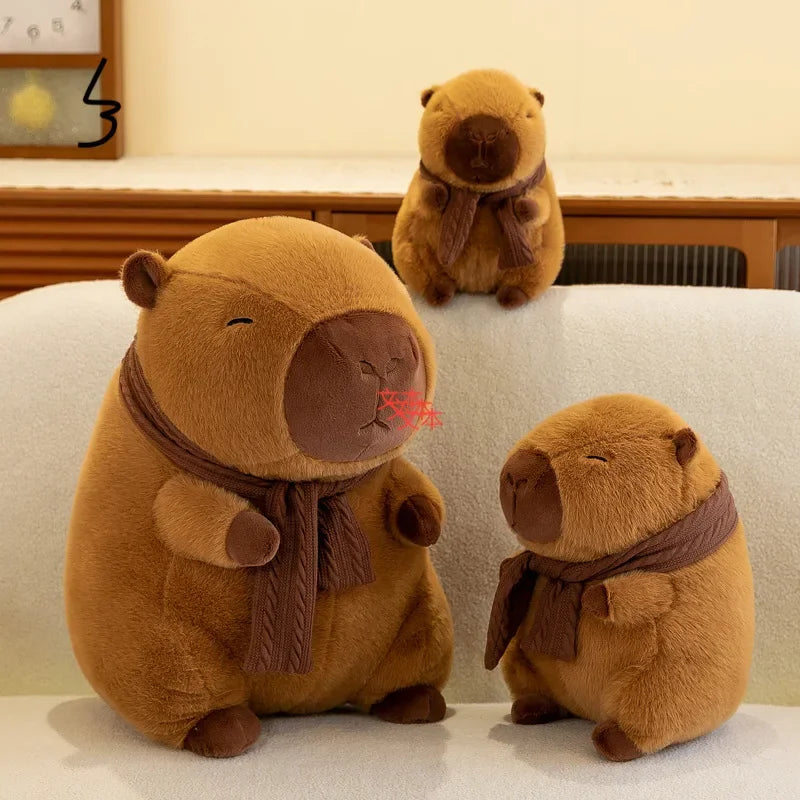 PELUCHE CAPIBARA DE 25 CM 35 CM - DENORA