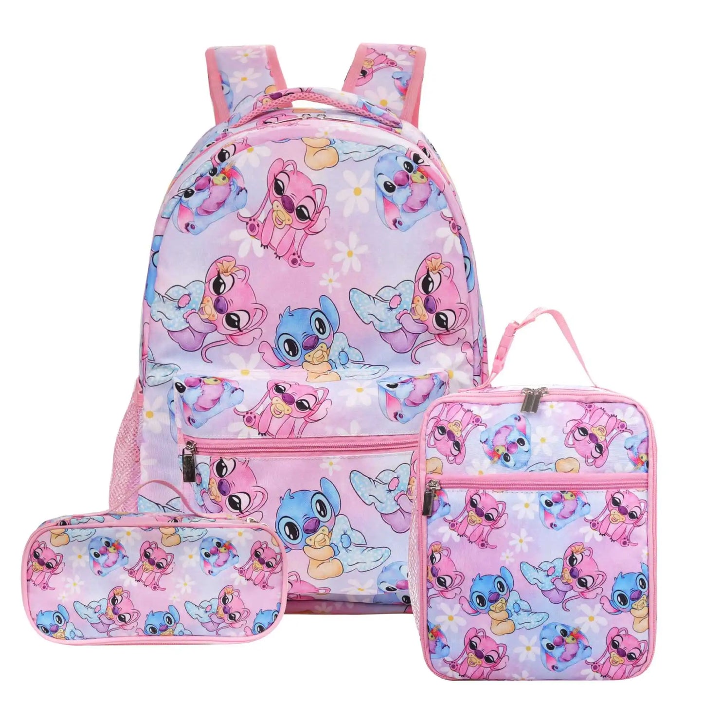 CONJUNTO MOCHILA STITCH Y ELEMENTOS POR SEPARADO - DENORA