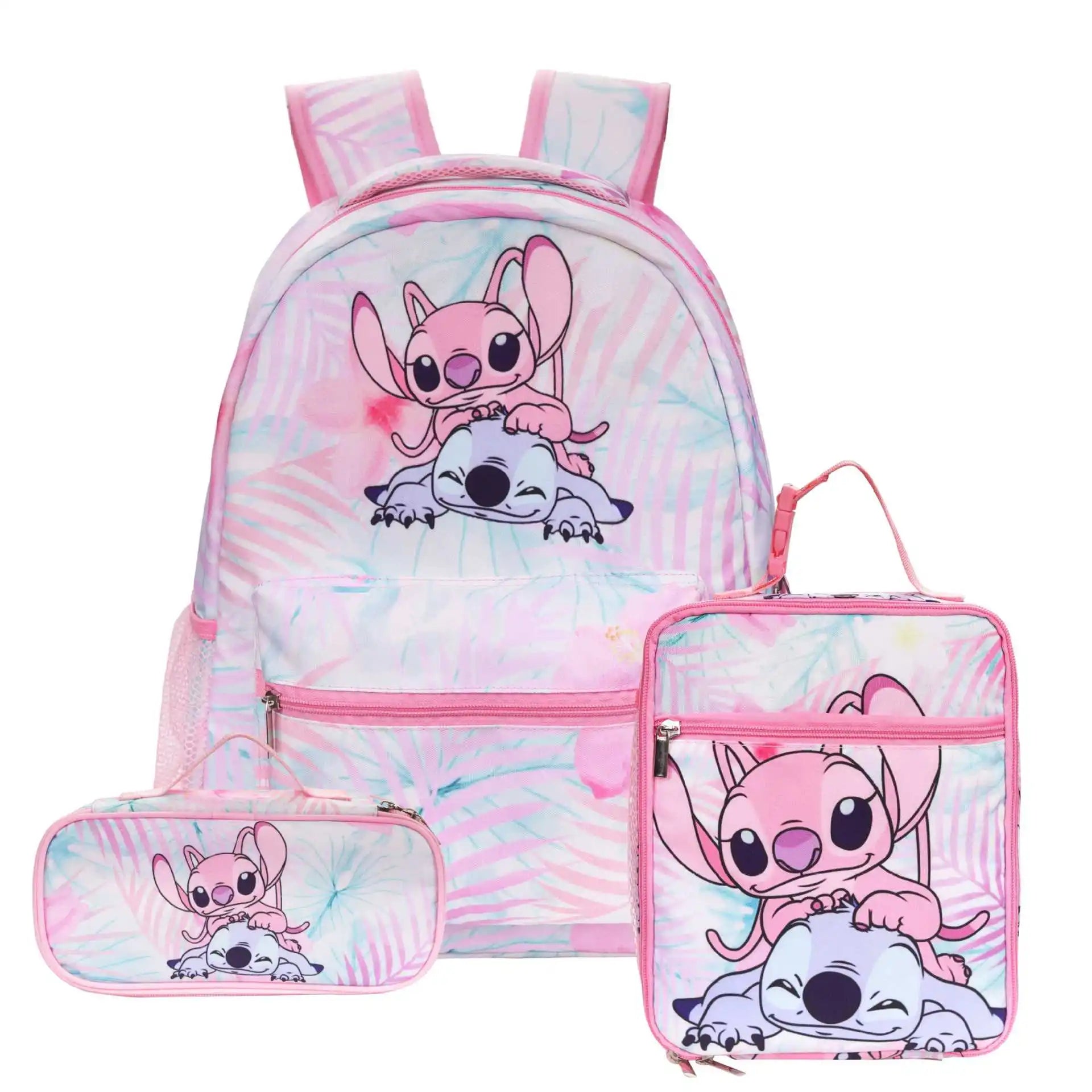 CONJUNTO MOCHILA STITCH Y ELEMENTOS POR SEPARADO - DENORA