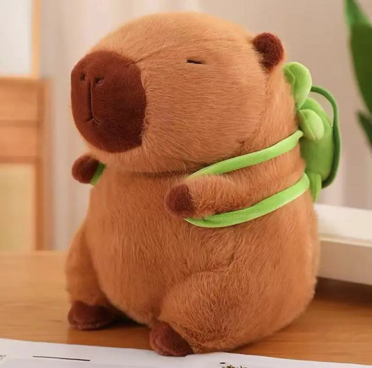 Capibara con mochila Tortuga - DENORA