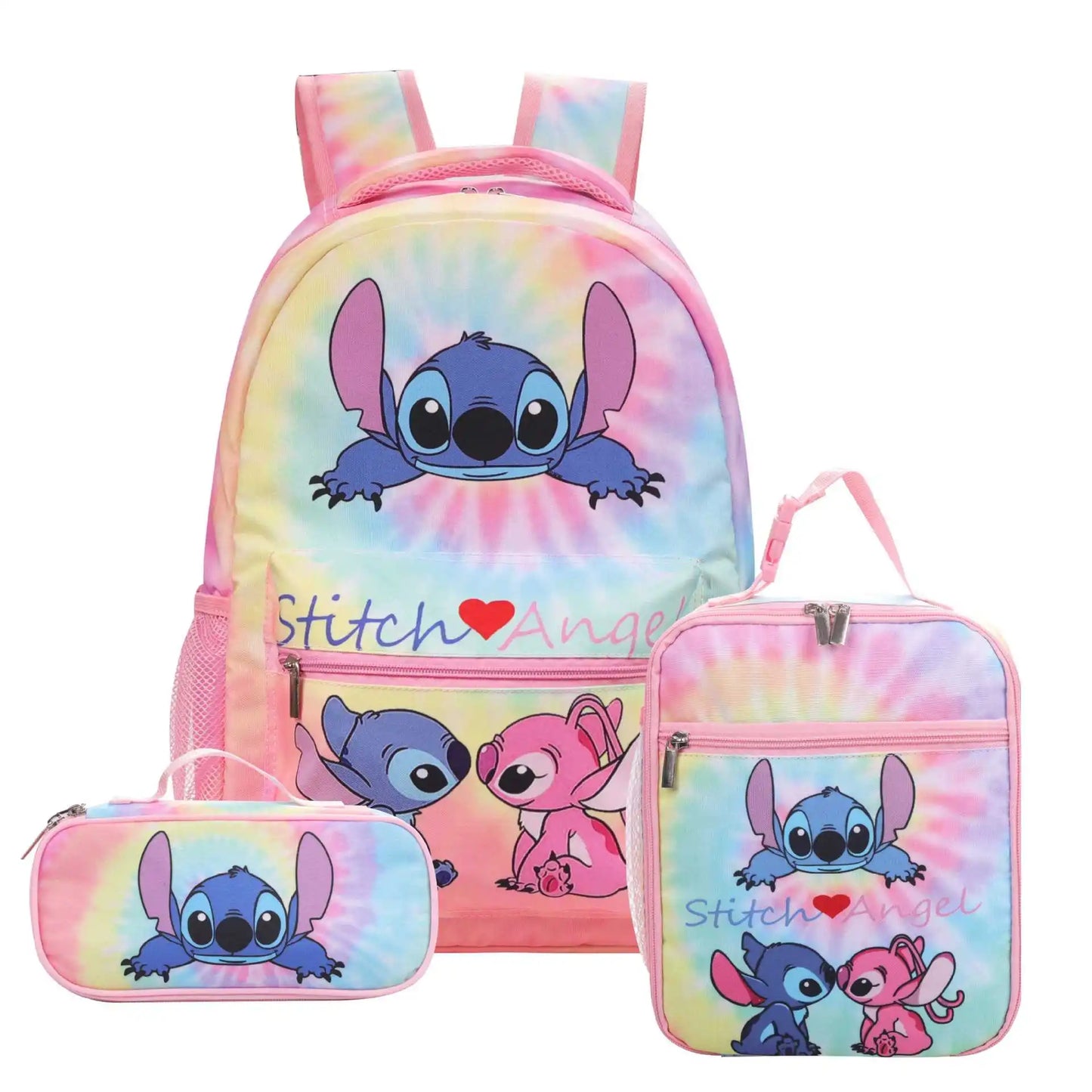 CONJUNTO MOCHILA STITCH Y ELEMENTOS POR SEPARADO - DENORA