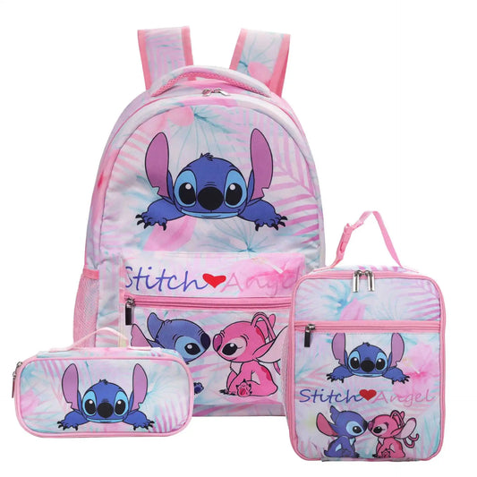 CONJUNTO MOCHILA STITCH Y ELEMENTOS POR SEPARADO - DENORA